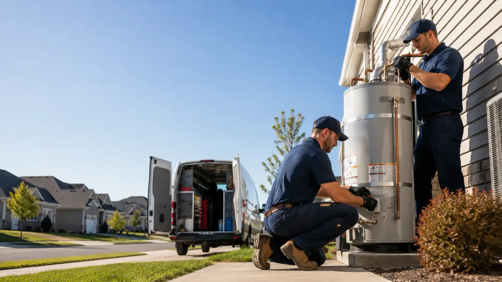 Water Heater Installation in Halliday, ND